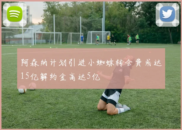 阿森纳计划引进小蜘蛛转会费或达15亿解约金高达5亿